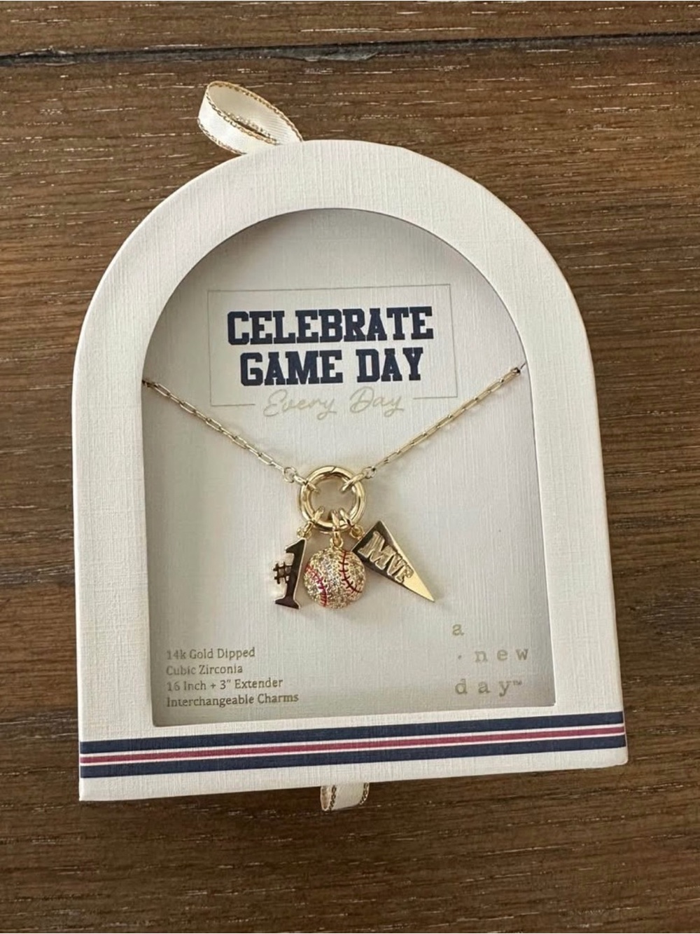 a new day Celebrate Game Day Gold-Plated Necklaces